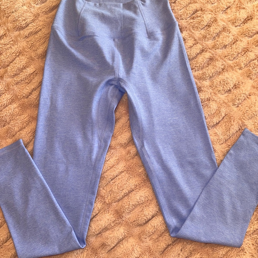 Free People Light Blue/Purple Leggings - NWT